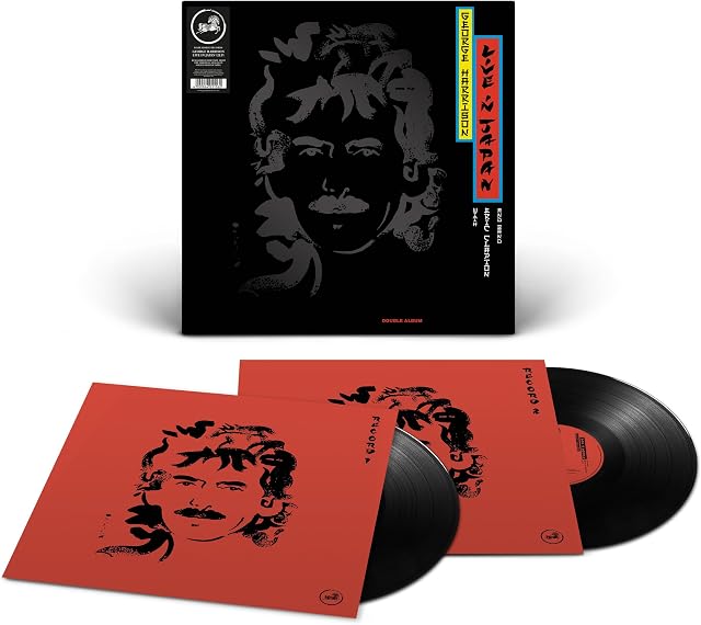 Live In Japan por George Harrison, capa do álbum