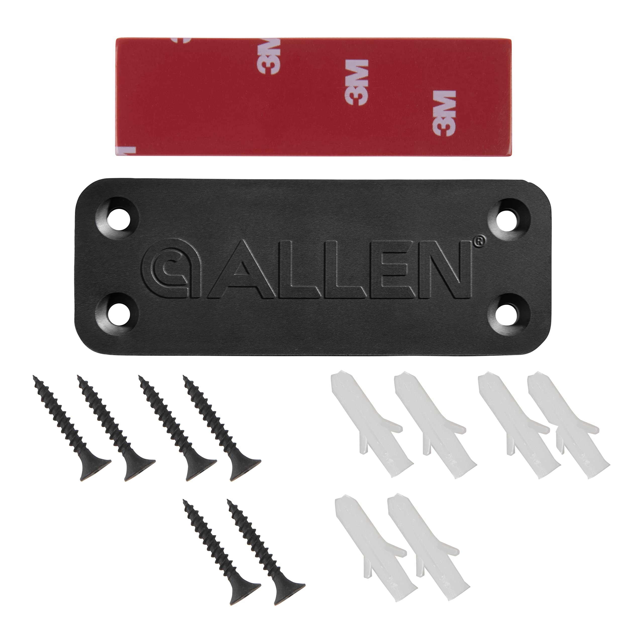 ALLEN Company Magnete per pistola, supporto magnetico rivestito in gomma, 15,9 kg, nero (18530)