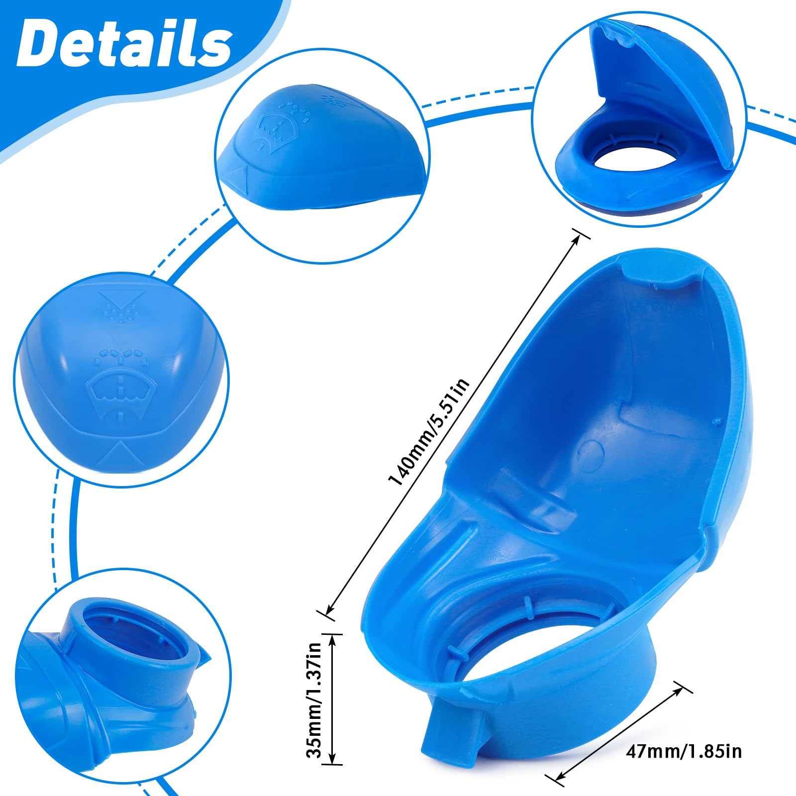 Scheibenwasser-Deckel Für VW Audi Skoda - Ersatz Für Wischwasserbehälter