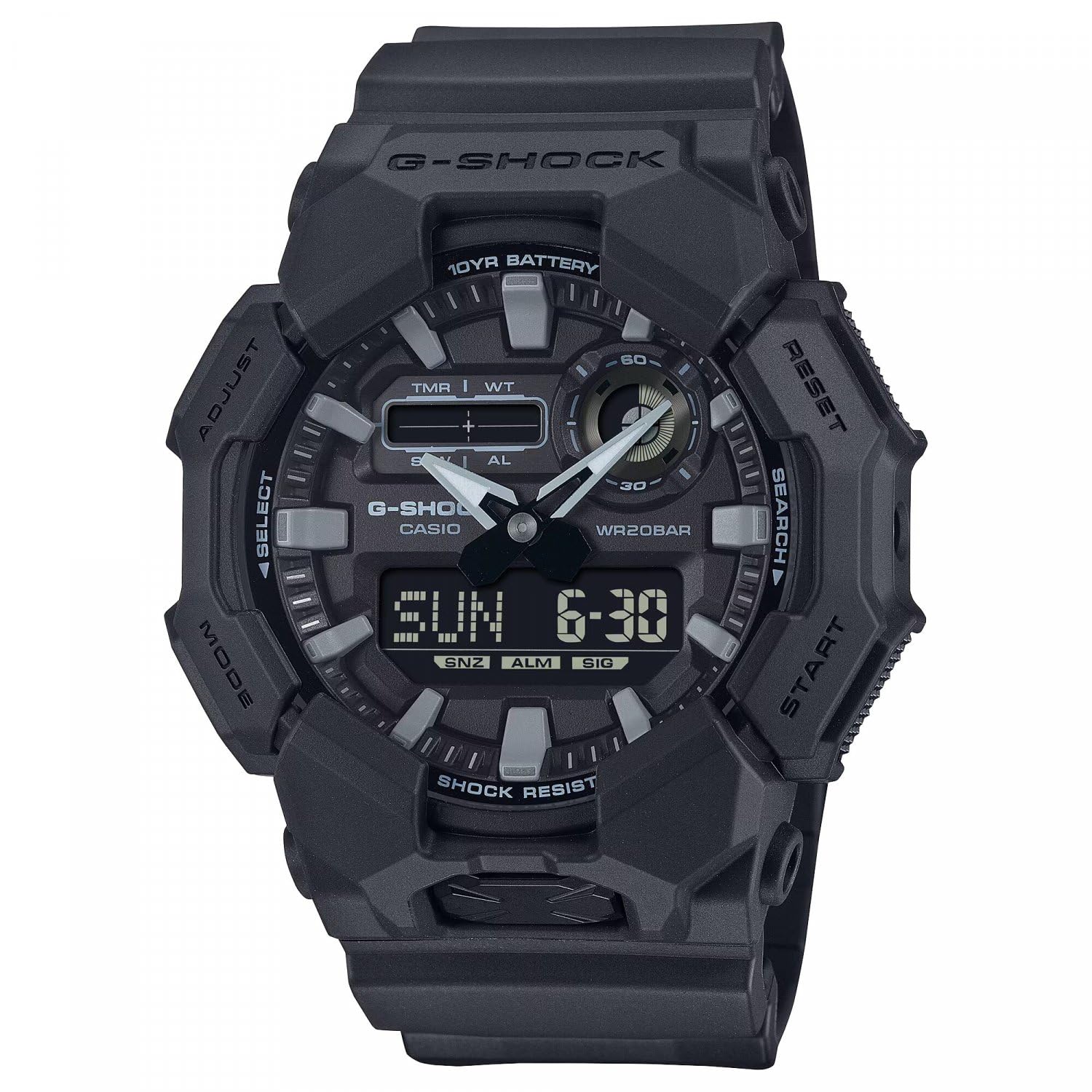 G-Shock Casio GA-010-1A1ER Klassische Herrenuhr