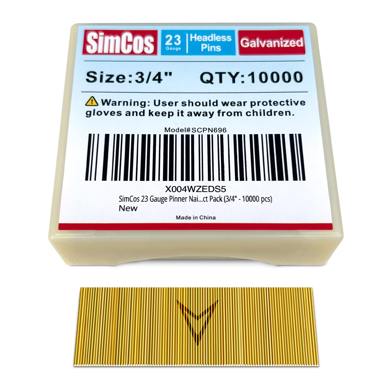 23 Gauge Pin Nails - Assorted Sizes (5000 Pack) -7