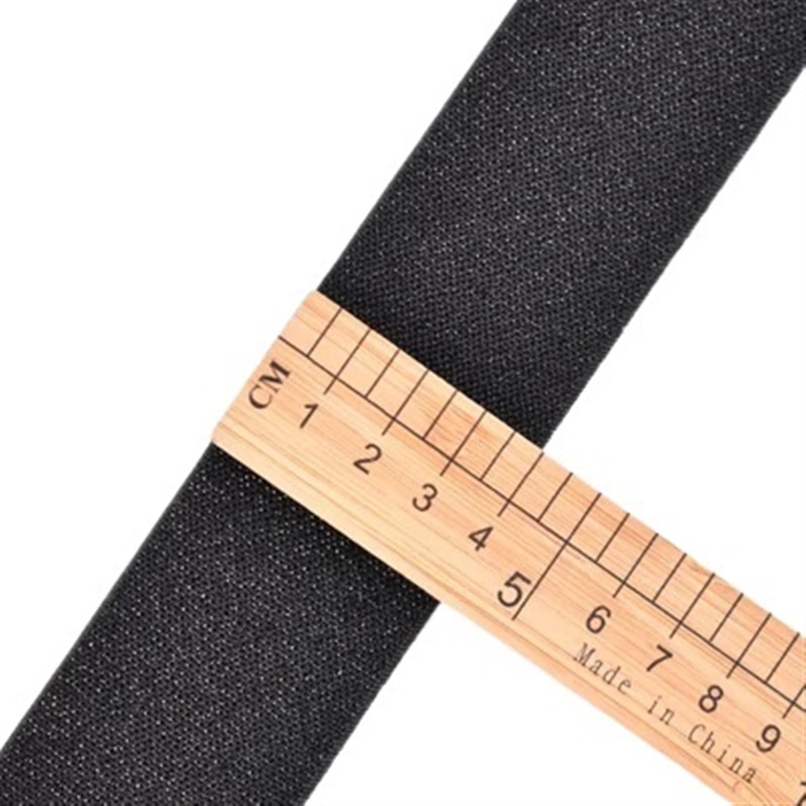 XPJYUA Elastic for Sewing Glitter Gold Silver Elastic Bands 10/15/25/40mm Nylon Waist Band for Garment Trousers DIY Sewing Accessories 1M(40mm Black glitter)