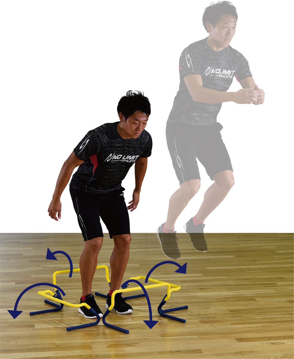 Amazon | NISHI(ニシ・スポーツ) トレーニング用品 ステップハードル