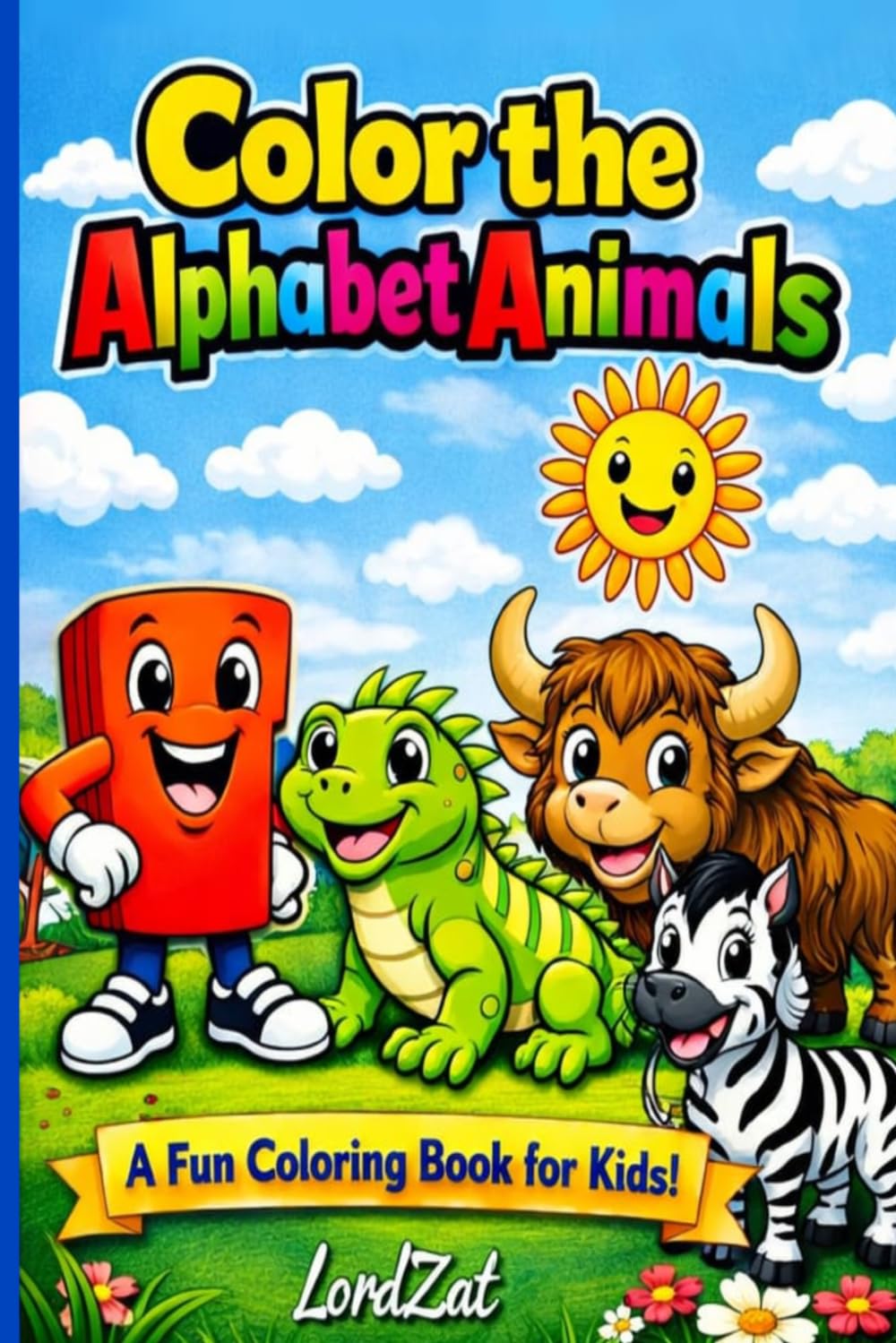 Color the Alphabet Animals: A Fun Coloring Book for Kids!