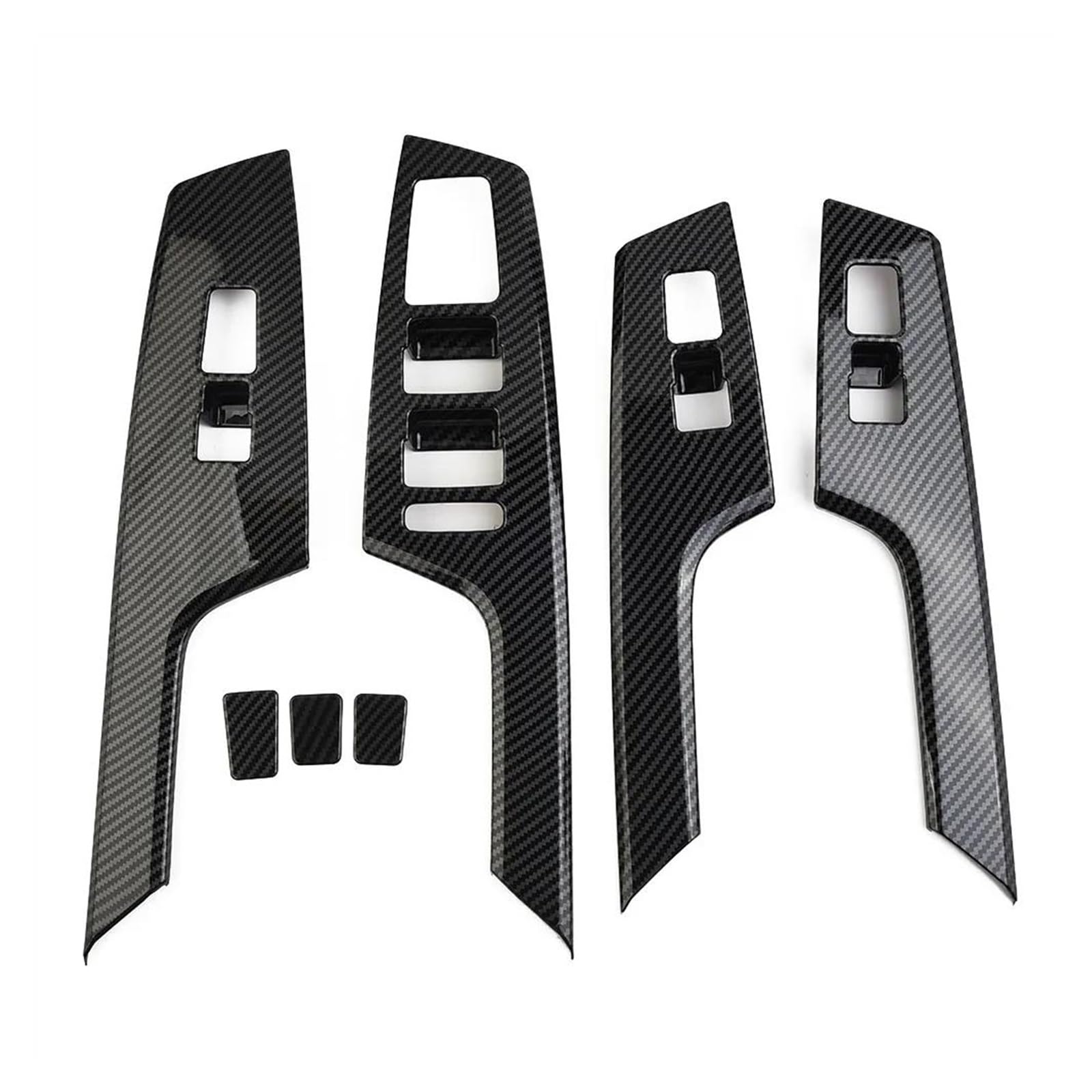 Hlwxmdz One Color For Kia Ev6 Door Switch Panel Decorative Stickers Car Interior Door Handle Bowl Cover Trim Accessories 7Pcs
