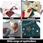 Black Hot Glue Sticks, 0.27 x 3.93 Inch Hot Melt Glue Sticks, Dent Repair Tool Glue Sticks for DIY, Decoration, Car Dent Repair, Gluing Project (Pack of 50)