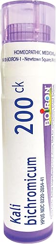 Boiron Kali Bichromicum 200Ck Medicina homeopática para resfriados - 80 pellets disponible en Yaxa Colombia