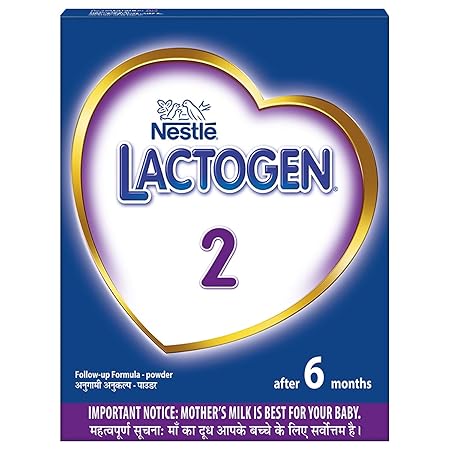 Buy Nestle Lactogen 2 Follow Up Formula Powder After 6 Months Stage 2 400g Bag In Box Pack Online At Low Prices In India Amazon In