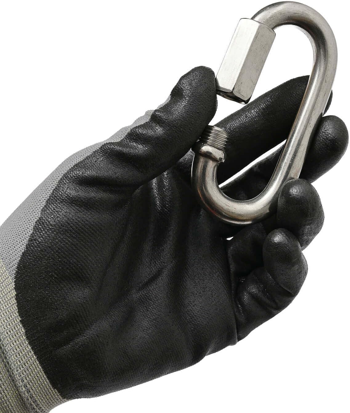 ステンレススチールチェーン クイックリンク (M4~M10) ロックカラビナ チェーンフック ツイストキーリング スクリューチェーン  楽天市場】10個set 高強度 304ステンレス製 M6 カラビナ ステンレス Dリング 鍵 ホルダー キーリング キャンプ トレッキング 落下防止  固定 ...