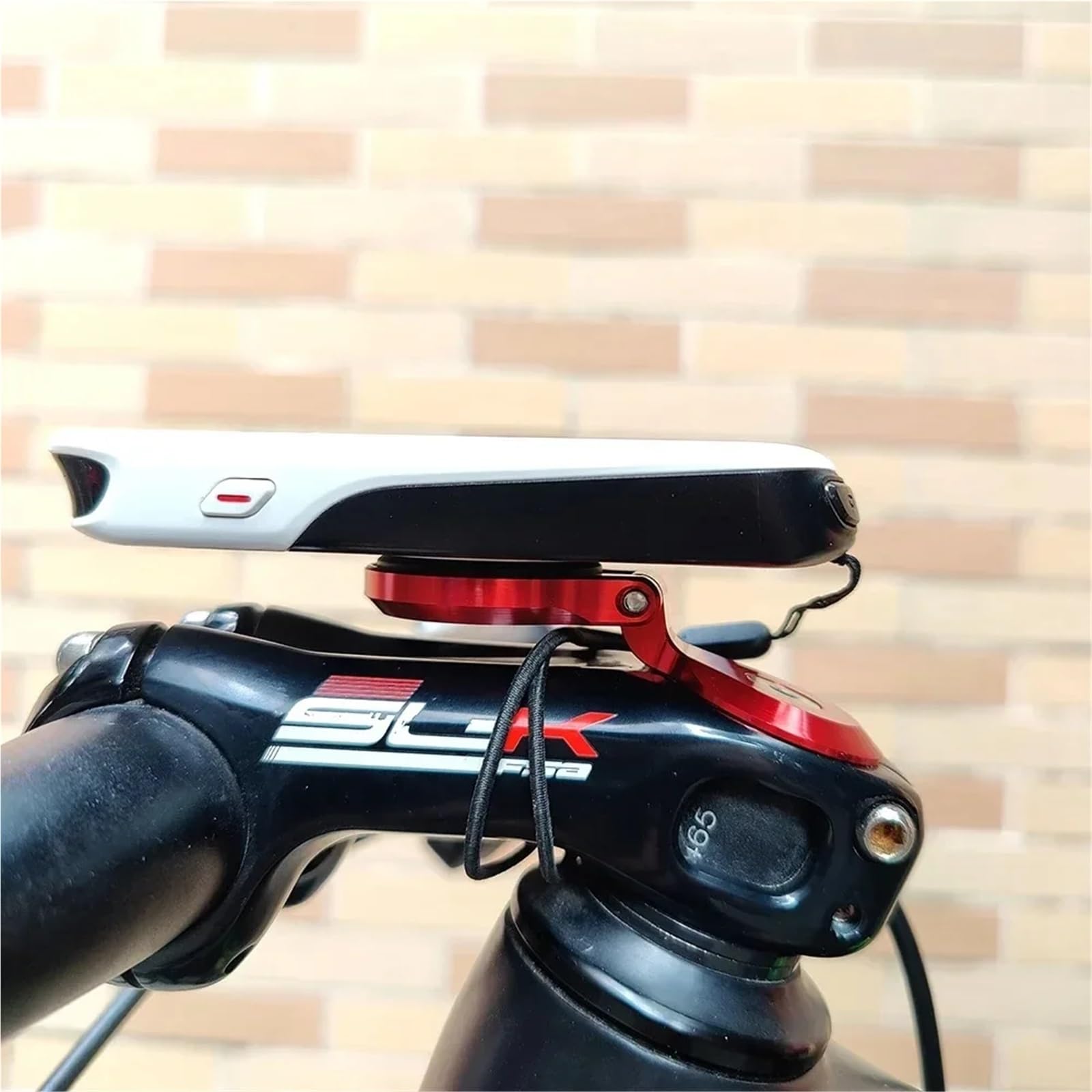 Supporto regolabile per manubrio del computer da bicicletta, per mountain bike, per cronometro, GPS, bici da strada (misto, 8 pezzi)