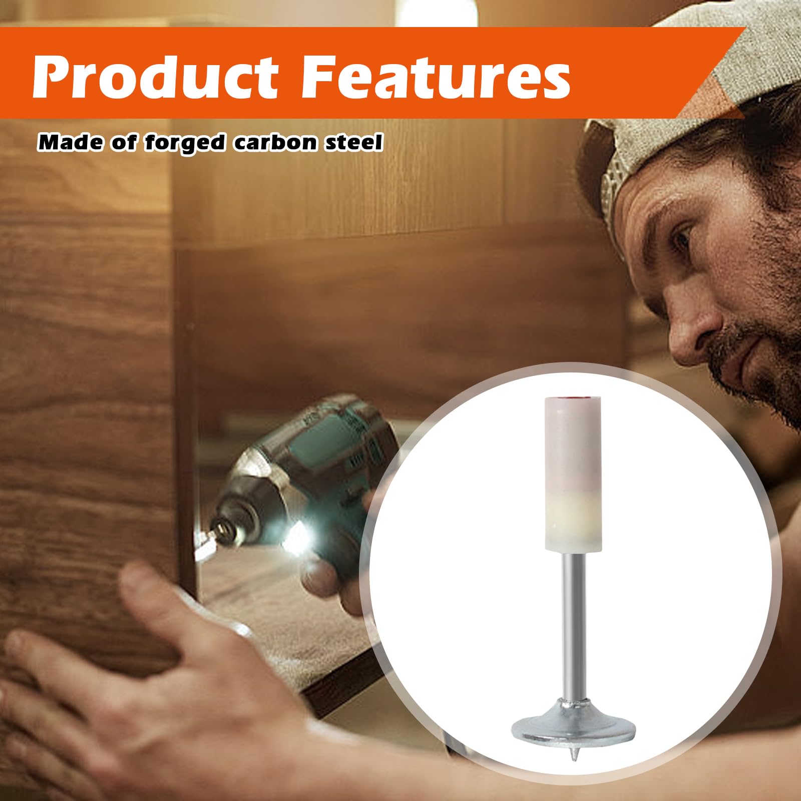 200 Chiodi In Acciaio Per Pistola Sparachiodi - Misura 40mm Per Fissaggi In Cemento E Metallo - Foto 11