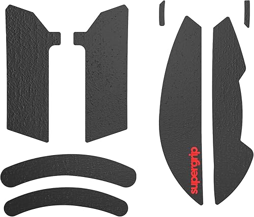 Pulsar Gaming Gears SUPERGRIP - Juego de cintas de agarre para Razer Viper v2 Pro, absorbente de sudor, de alto rendimiento, antideslizante,
