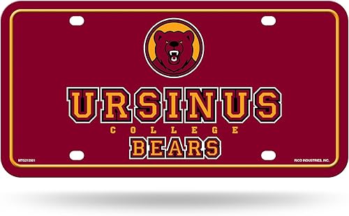 Miniatura 96 de NCAA etiqueta de metal para auto, negro