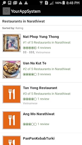 Restaurants in Narathiwat, Thailand!