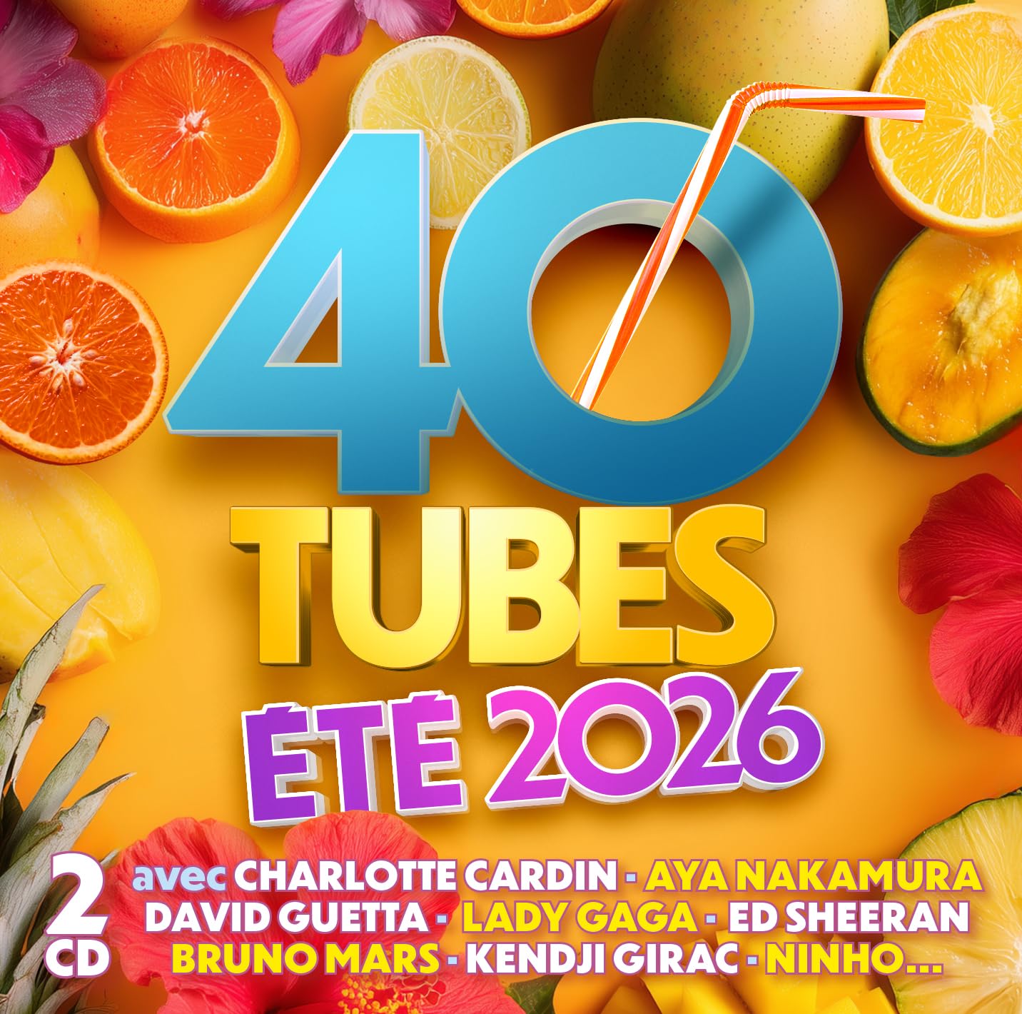 40 Tubes Été 2026