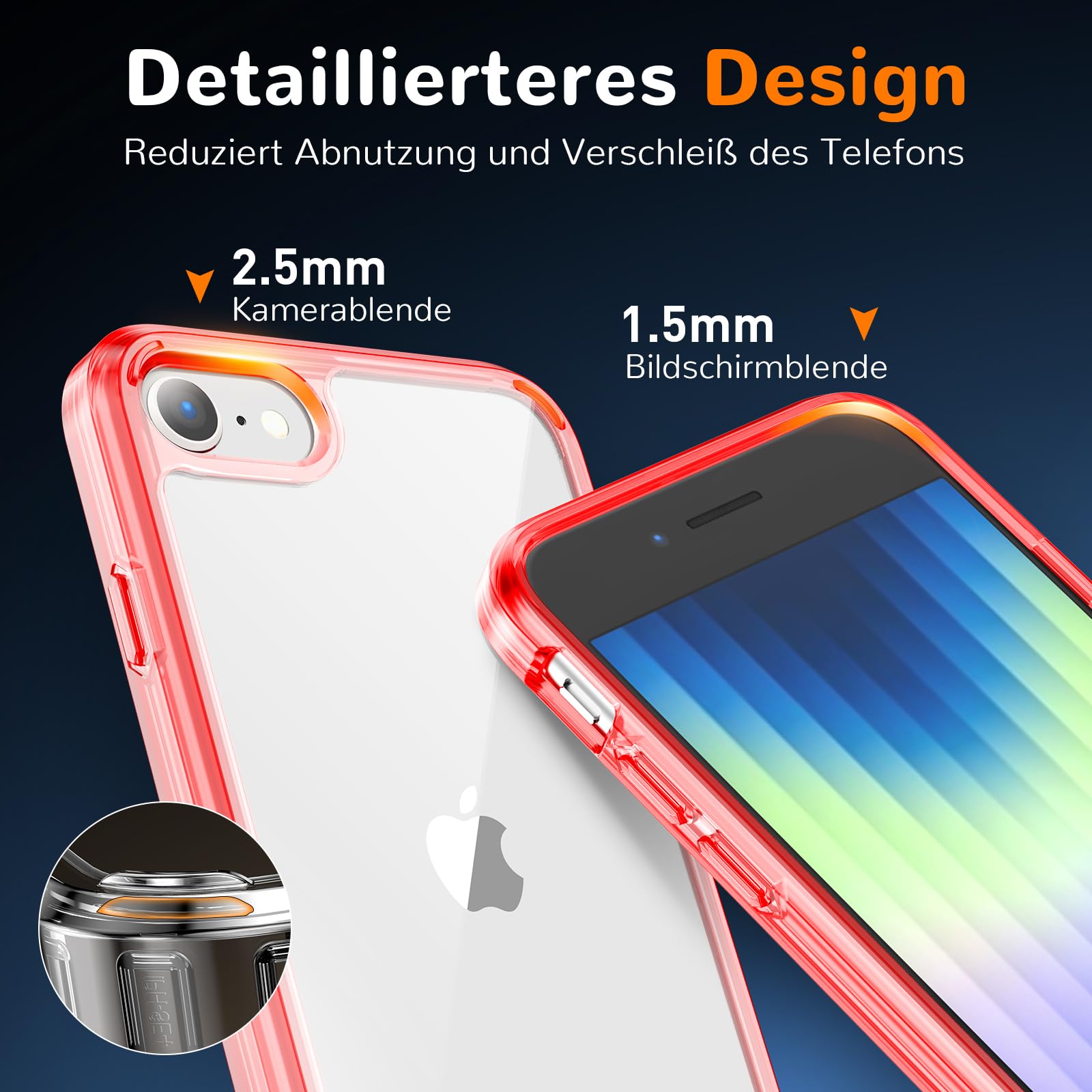 Clear Case for iPhone 15, Ultra Thin, Shockproof TPU Cover, Anti-Yellowing, Crystal Clear, Phone Case for Apple iPhone 15 - Clear — view 534