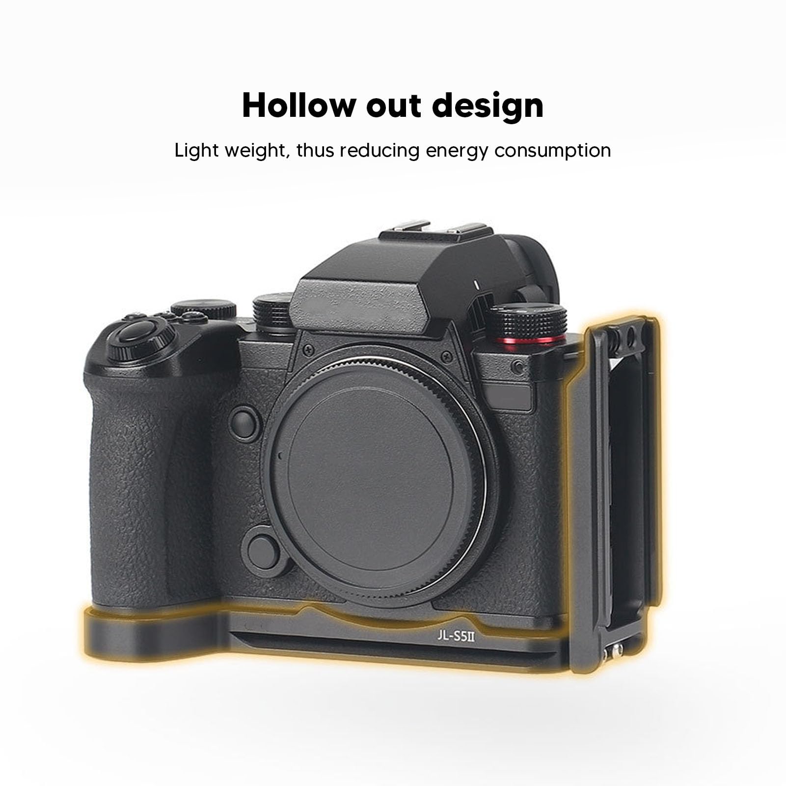 Sony A7 Iv Disparo Vertical Soporte En La, Soporte En Para Reflex Digital, L Soporte De Camara Place, Place Liberación Rapida En Forma L, Con Llave Y Tornillo, Para La DSLR Camera