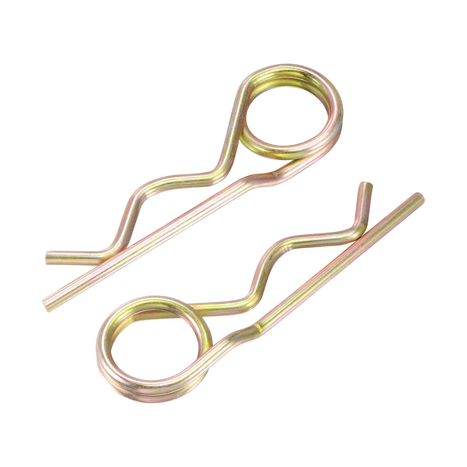 uxcell R-Clip Pins - 6mm Wire,158mm Length R Shaped Spring Cotter Pin ...