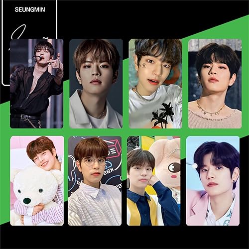 Miniatura 7 de 64 unidsset Stray Kids Photocard nuevo álbum MANIAC LOMO tarjeta postal para fanáticos regalo (niños callejeros MANIAC 64 piezas)