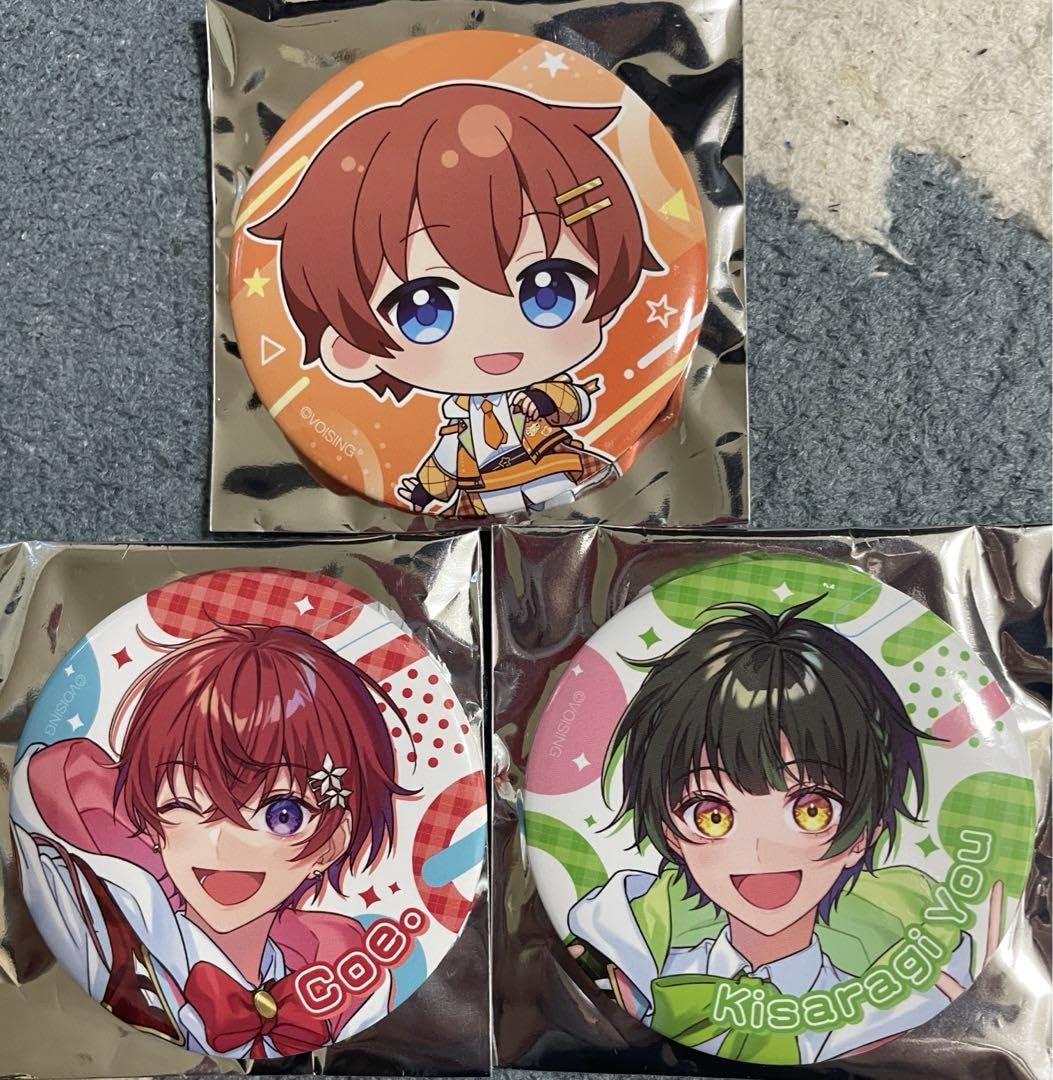 Amazon.co.jp: すたぽら Coe，こえ 如月ゆう くに缶バッジセット