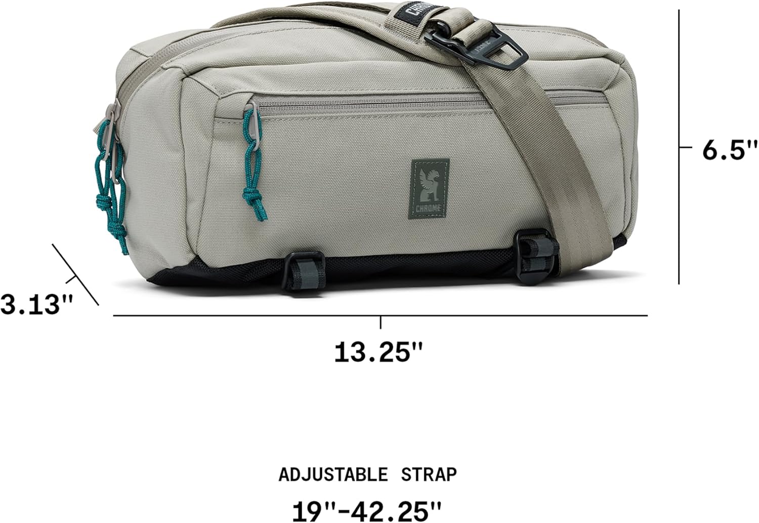 Chrome Industries Mini Kadet Sling Bag – Water Resistant Messenger Crossbody Bag - Image 3