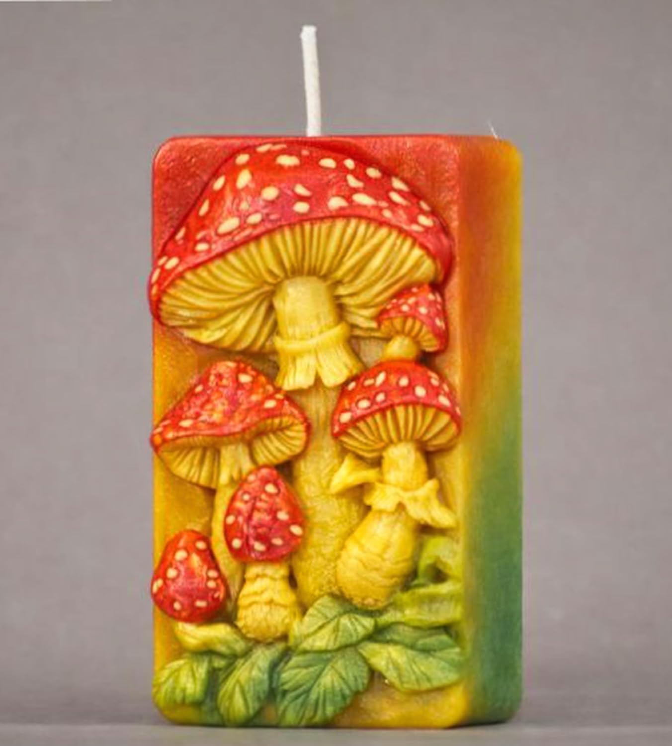 Mushroom Silicone Mold for SOAP Making, Resin, Candle, Wax, Plaster, Clay and Other Crafts