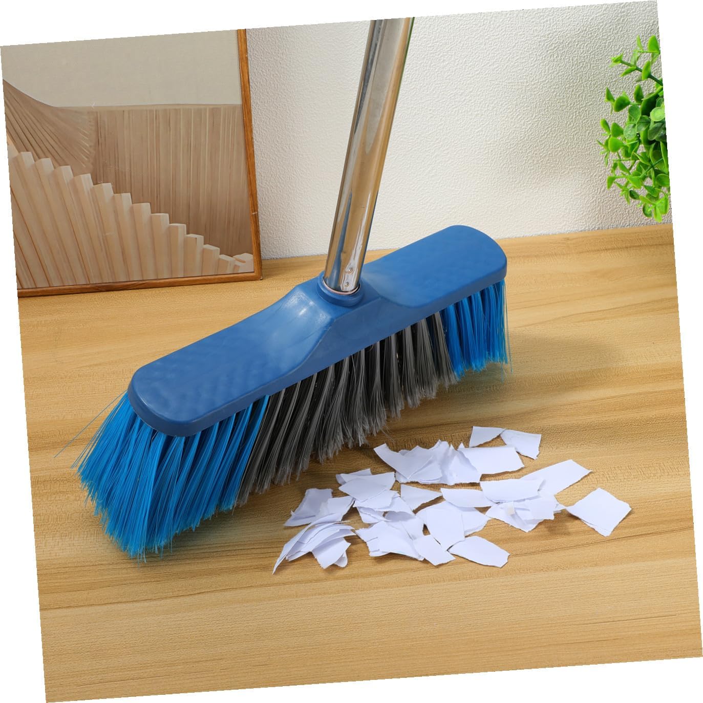Broom Head Replacement Hard Bristle Plastic Broom Head for Industrial Home Use Versatile Cleaning Accessory for Indoor Outdoor Spaces Durable Reliable Floor Brush