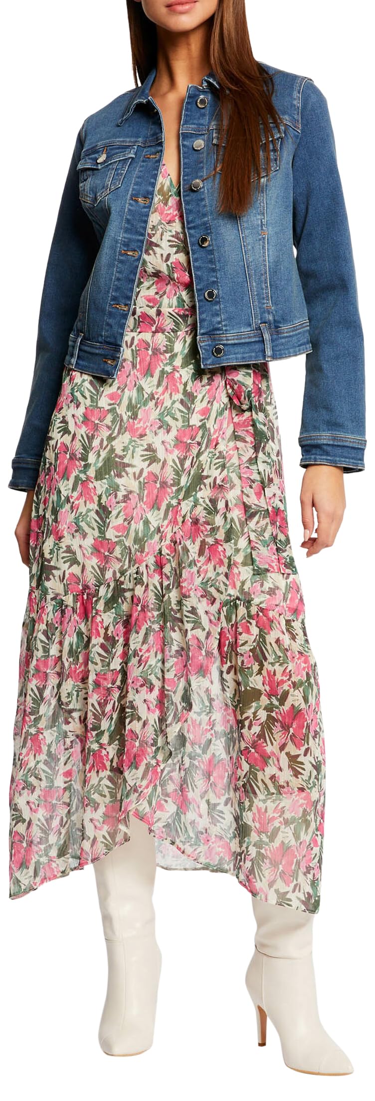 Morgan 231-vpomi Veste en jean Femme