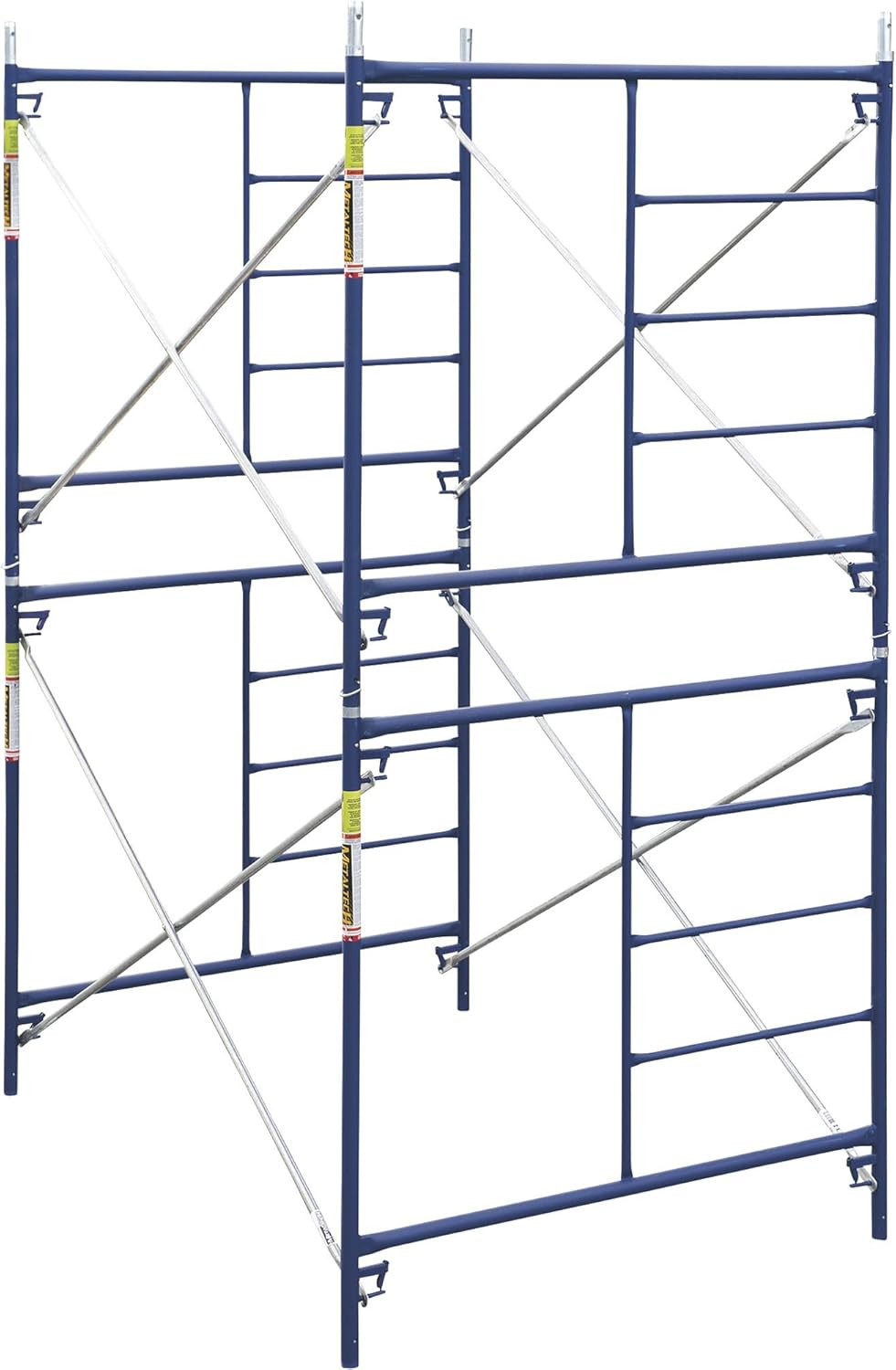 Metaltech Safertstack Double Lift Scaffold - 5ft. x 10ft. x 10ft. Model Number M-MFC51010