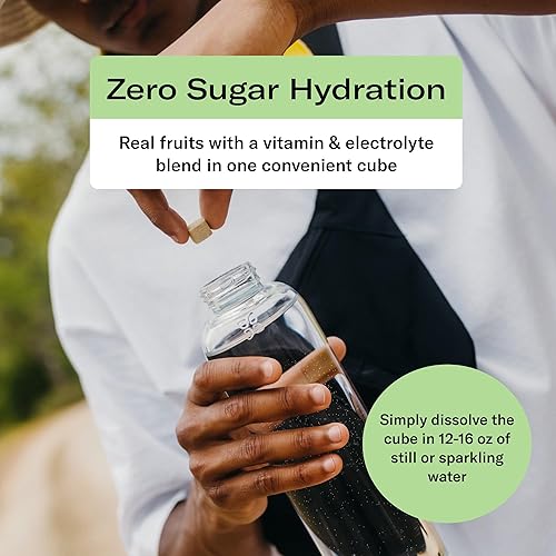 Miniatura 2 de waterdrop Microdrink ICED TEA  36 Cubes  Extra Sweet Flavoring  Ice Tea Mix Powder - Unsweetened, Zero Calories, 0 Sugar  with Pure Tea Leafs  (36