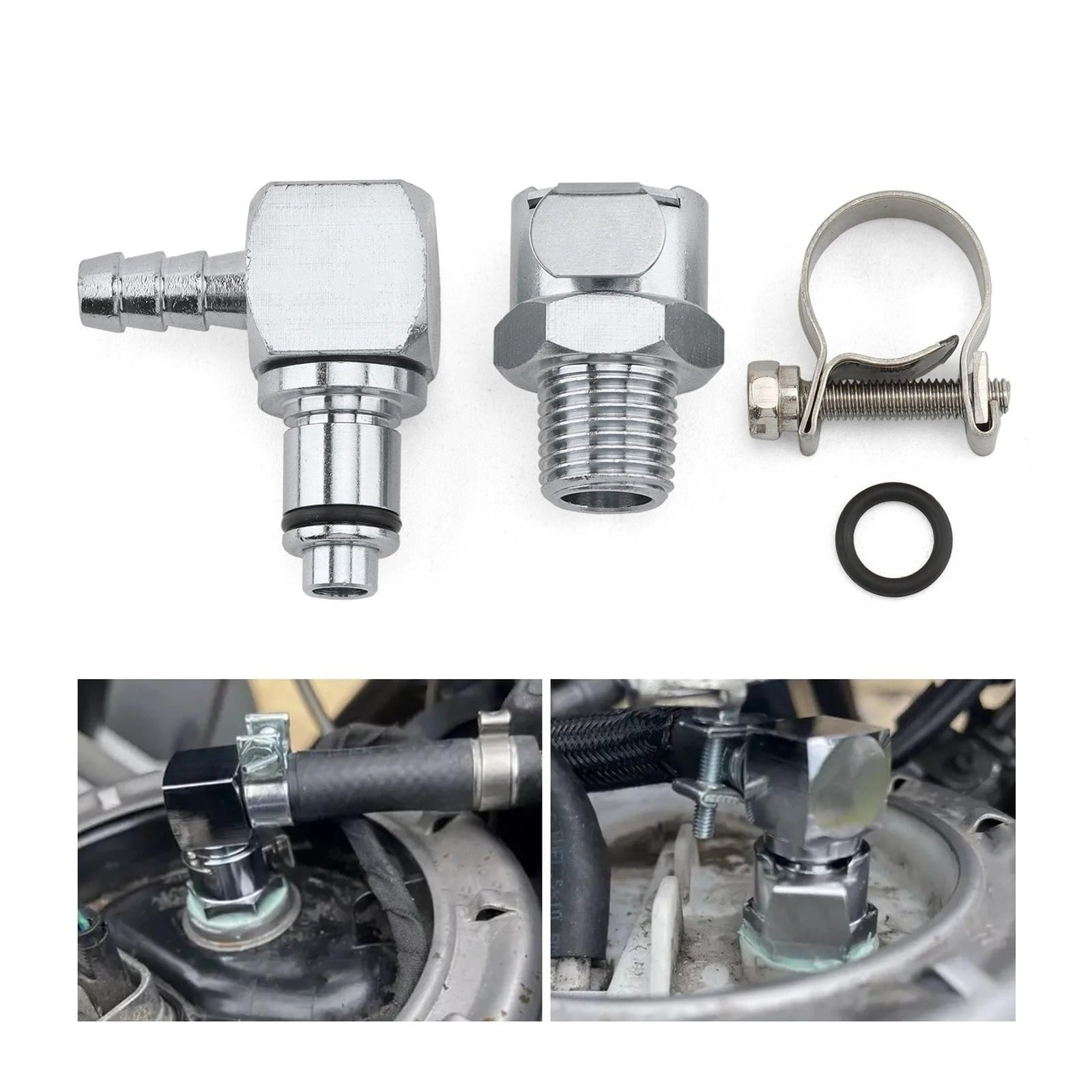 Pompe à Essence Kit De Raccord Rapide Durite D'essence Pour Ducati 748/916/996/998(Silver Set D)