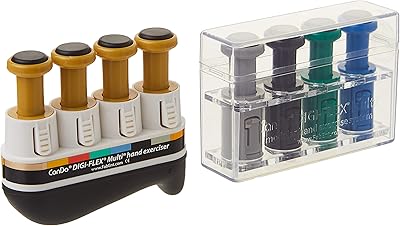 Plastic Box and Cover for Digi-Flex Multi Finger Buttons, Holds 4 Pieces, 1 Row of 4