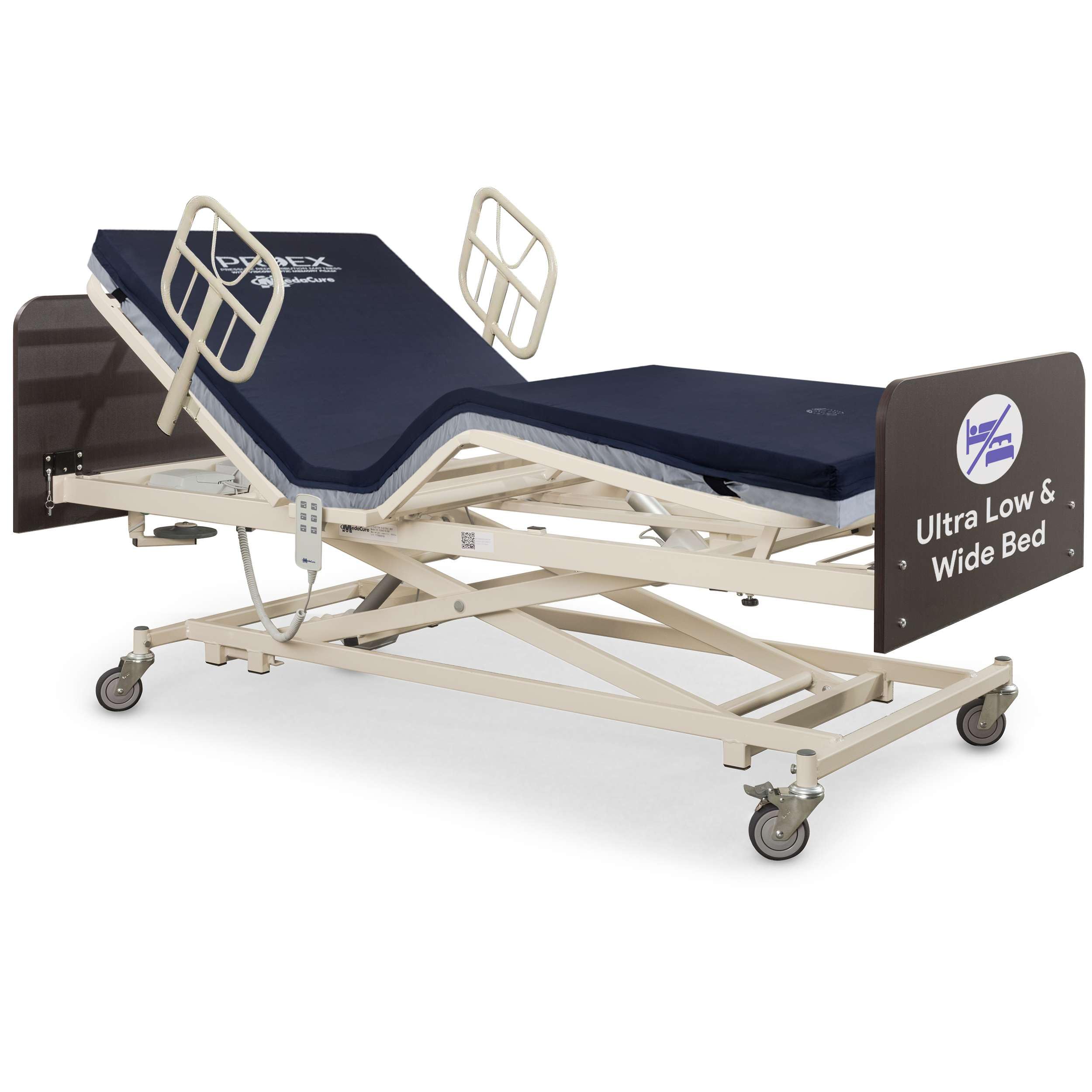 Ultra Low Adjustable Hospital Bed - 9