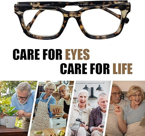 Miniatura 7 de Lentes de lectura para computadora, lentes de bloqueo de luz azul retro con bisagras de resorte para mujeres y hombres, antifatiga ocular a la moda