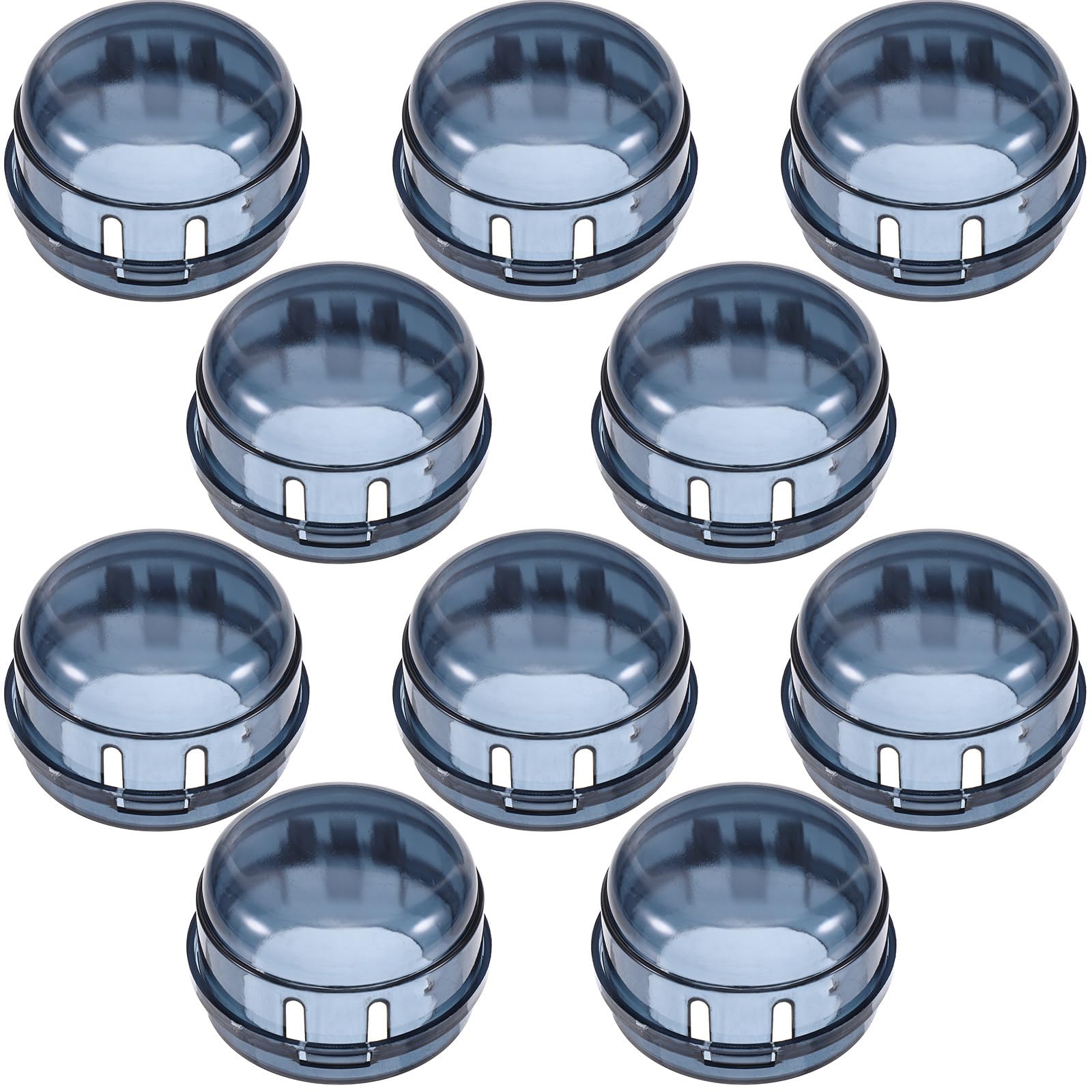 CLISPEED Proof Stove Knob Covers 10Pcs Gas and Electric Cooker Safety Guards Compact Heat Resistant Protection Caps for and Pet Safety