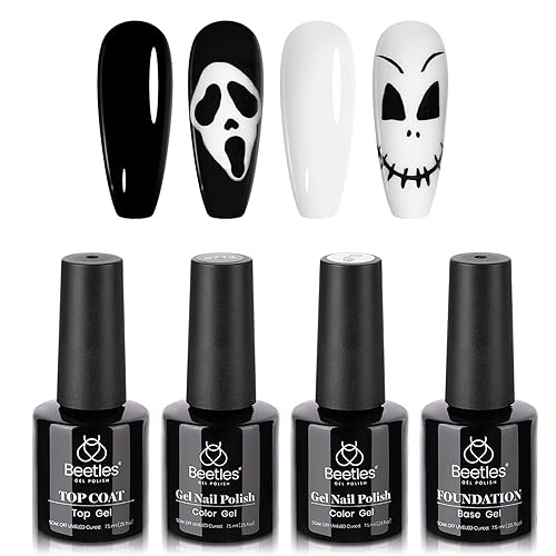 Miniatura 9 de Beetles - Esmalte de uñas de gel 6 unidades colores de gel negro blanco rojo colección de looks más geniales de la temporada esmalte de uñas de