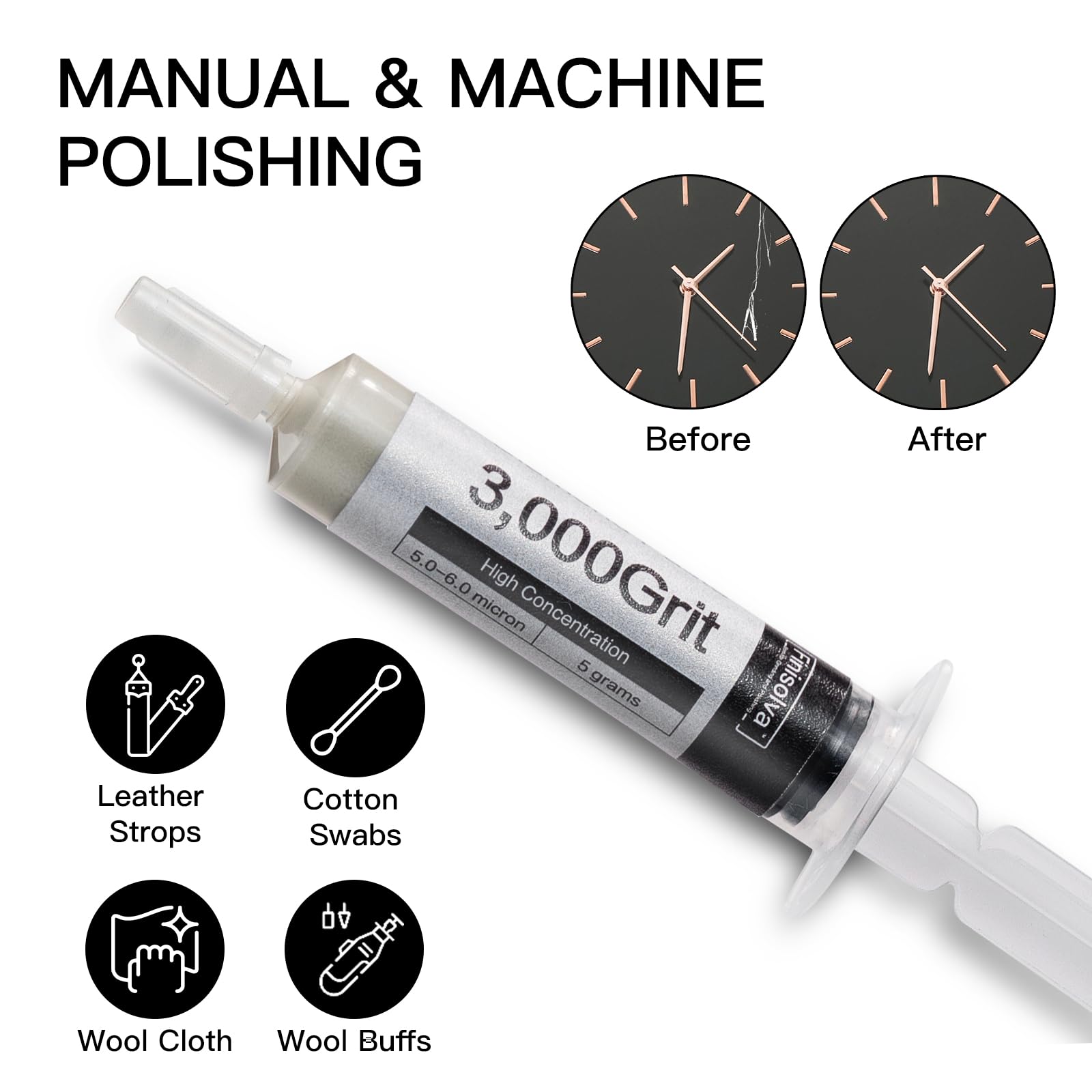 Diamond Polishing Compound Kit - 8 Grits FREE SHIPPING -5