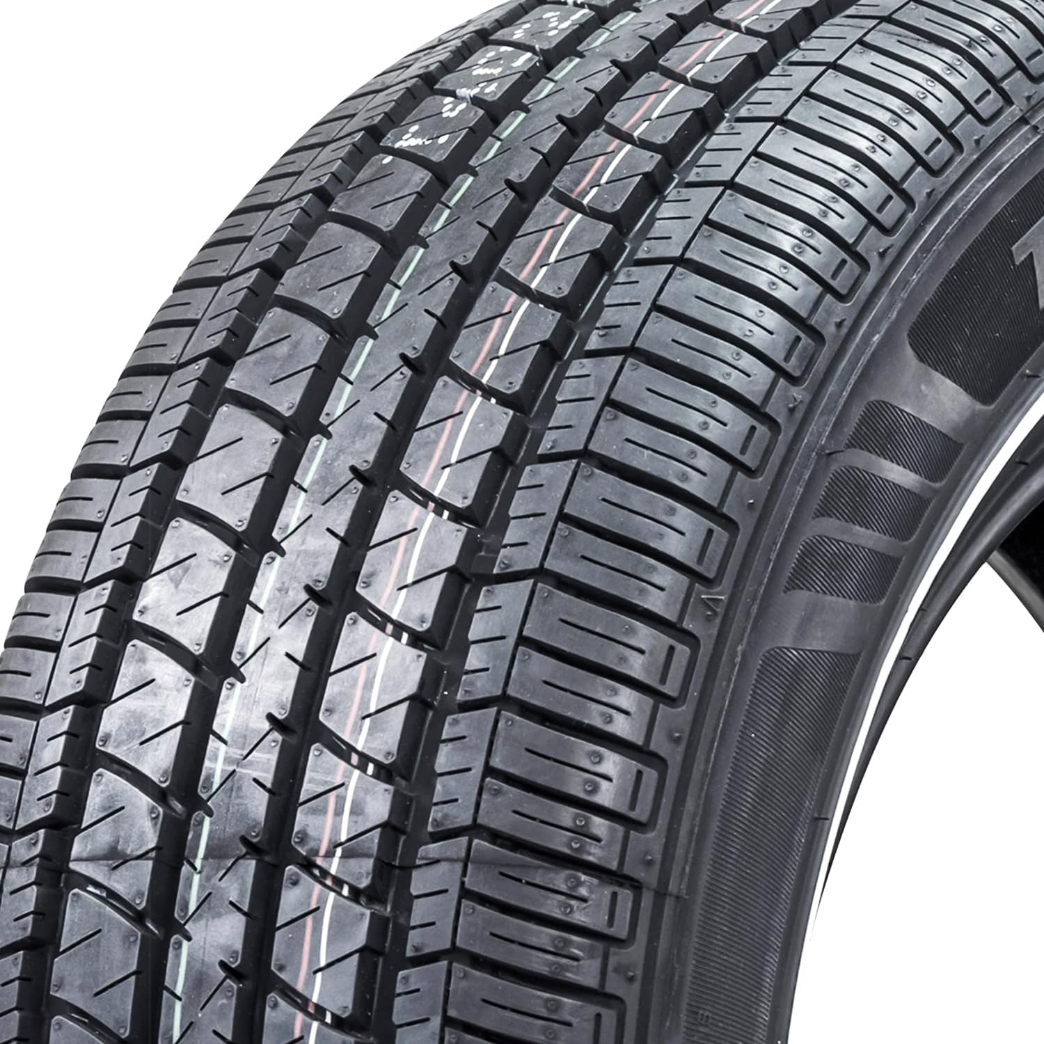 Travelstar UN106 All-Season Truck/SUV Touring Radial Tire-225/75R15 225/75/15 225/75-15 102S Load Range SL 4-Ply WSW White Side Wall