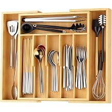 Cutlery Drawer Organiser, Wooden Cutlery Tray