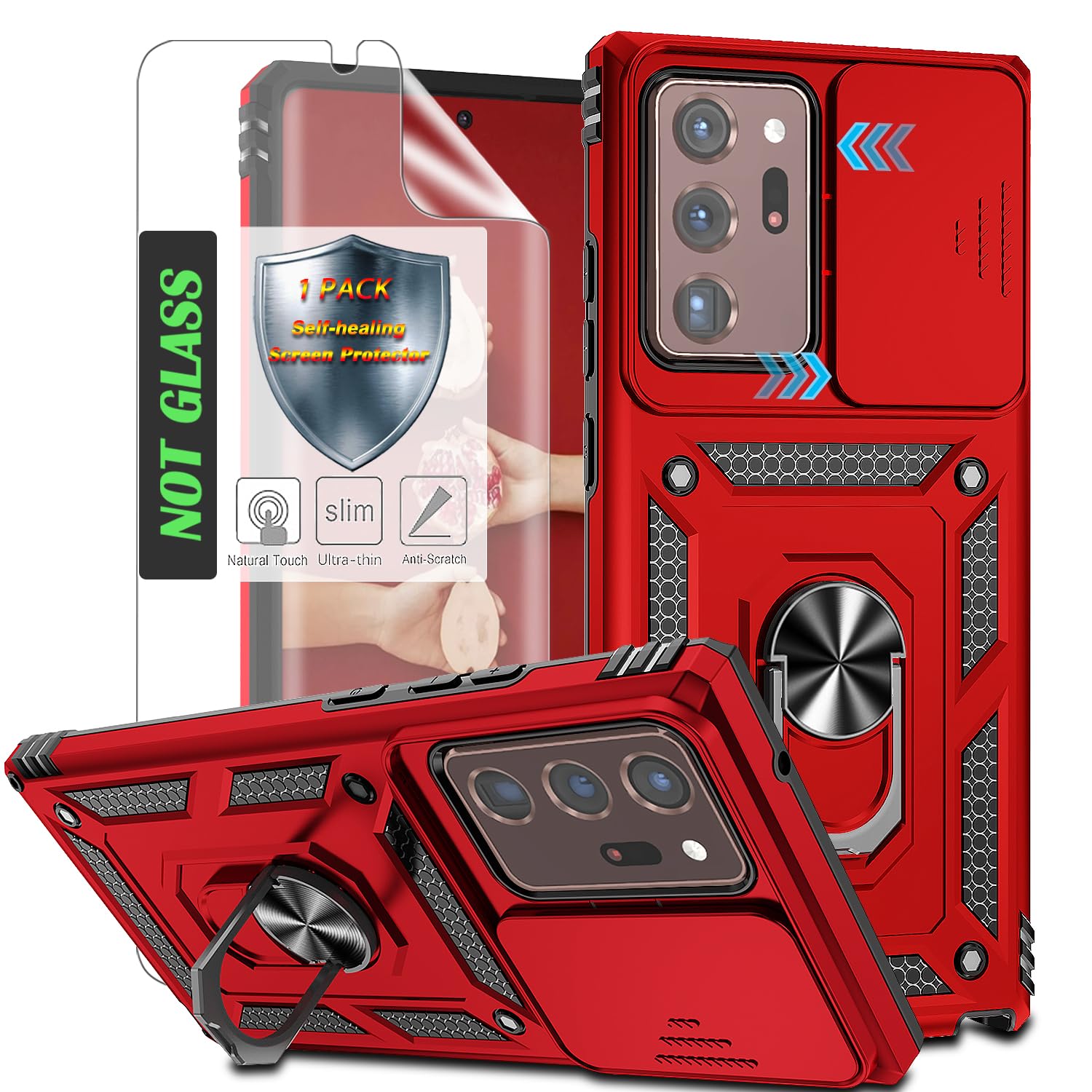 Coque Note 20 Ultra antichoc avec protecteur d'écran HD - 8