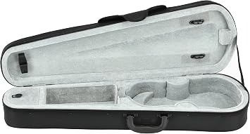PURE GEWA Form Shaped Violin Case black with small music pocket 4/4