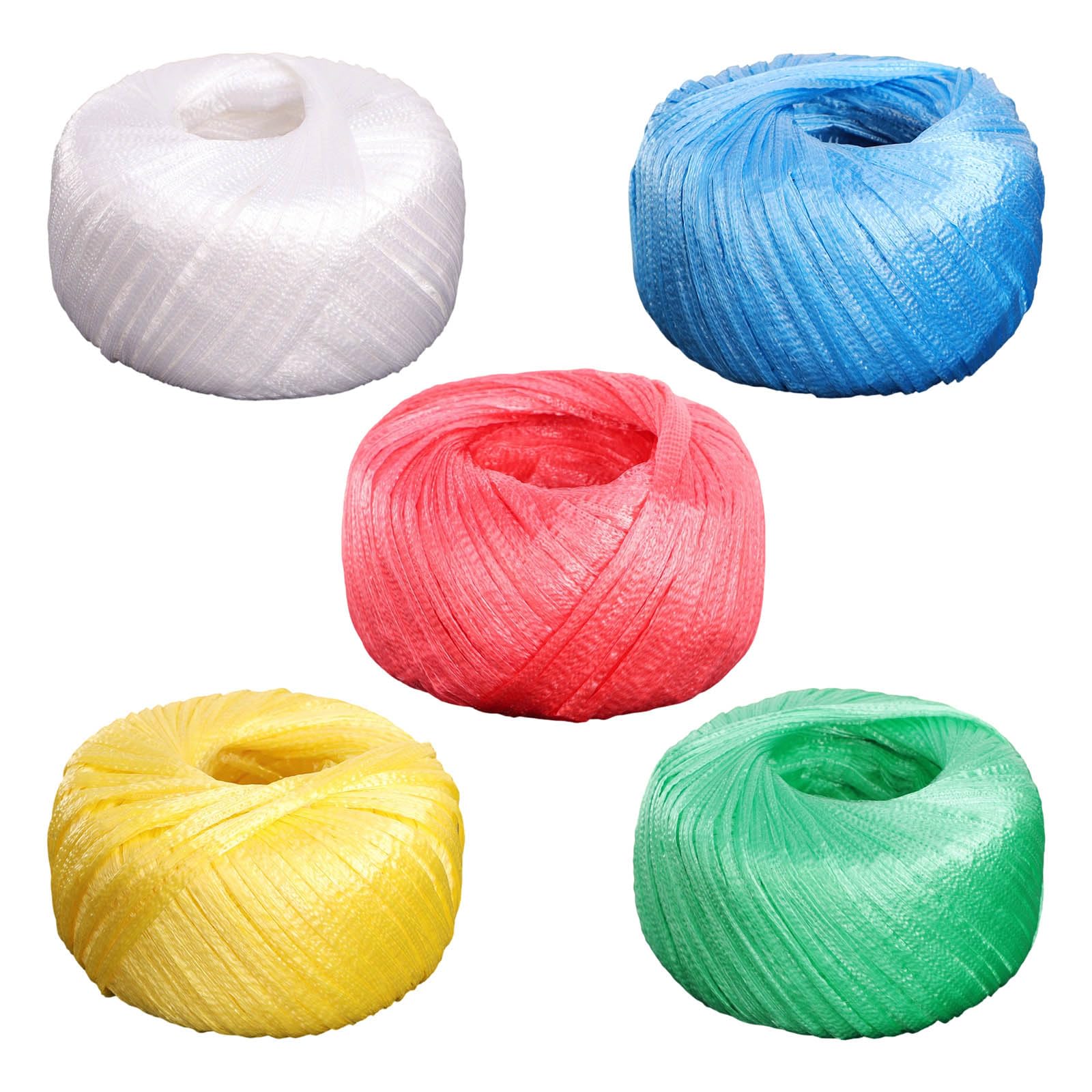 Multipurpose PP Nylon Cord 5 Color in Bulks for Projects Clothes Making and Home Organization Strong PP Rope Suitable