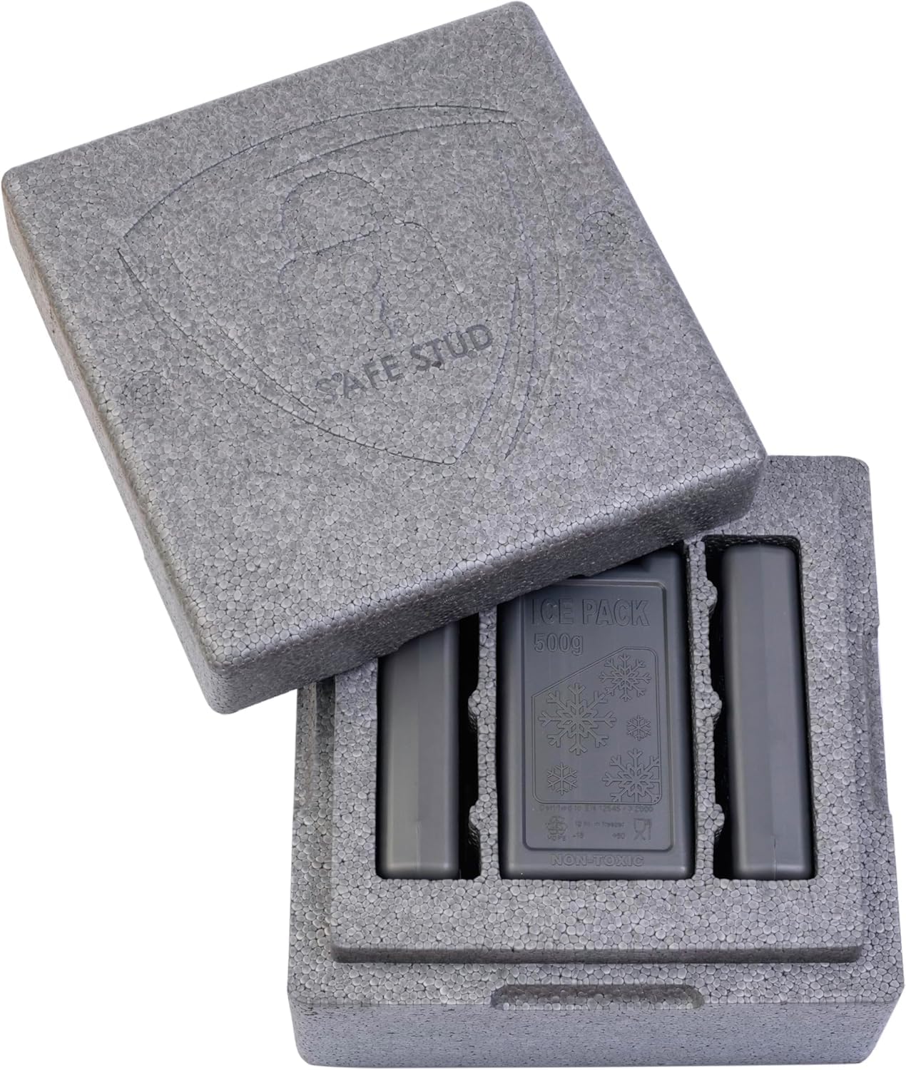 Safe Stud 72hr Semen Transportation Boxes, Canine - Dog and Horses - Stud Equestrian Boxes Protect Transportation of Semen for Breeding