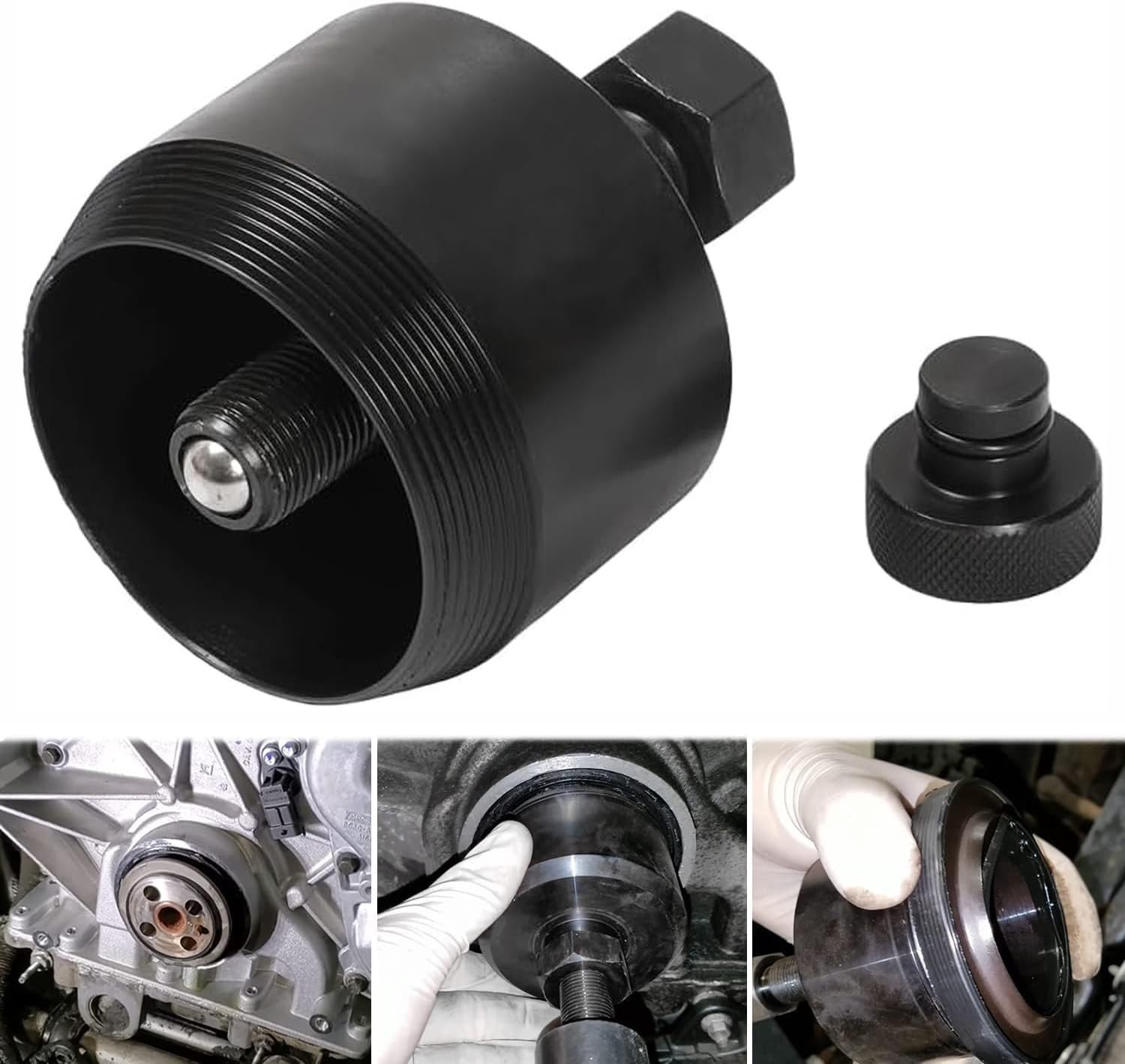 303-1510 Alt ST-152 Front Crankshaft Seal Remover Tool, Fits for 2011-2021 Ford Super Duty F250 F350 F450 F550, 6.7L Power Stroke Diesel and 2016-2021 F650 F750 6.7L