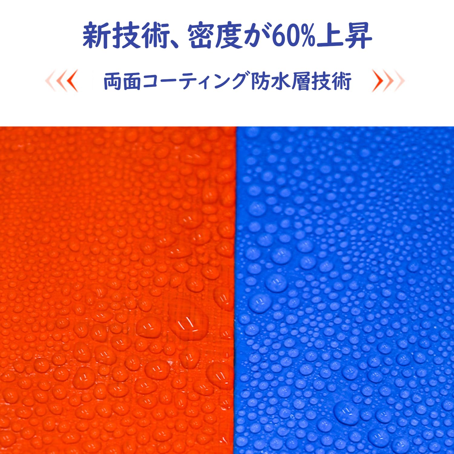 Amazon.co.jp: AOVOCO ブルーシート 防水シート 厚手0.3mm 屋外 大判 