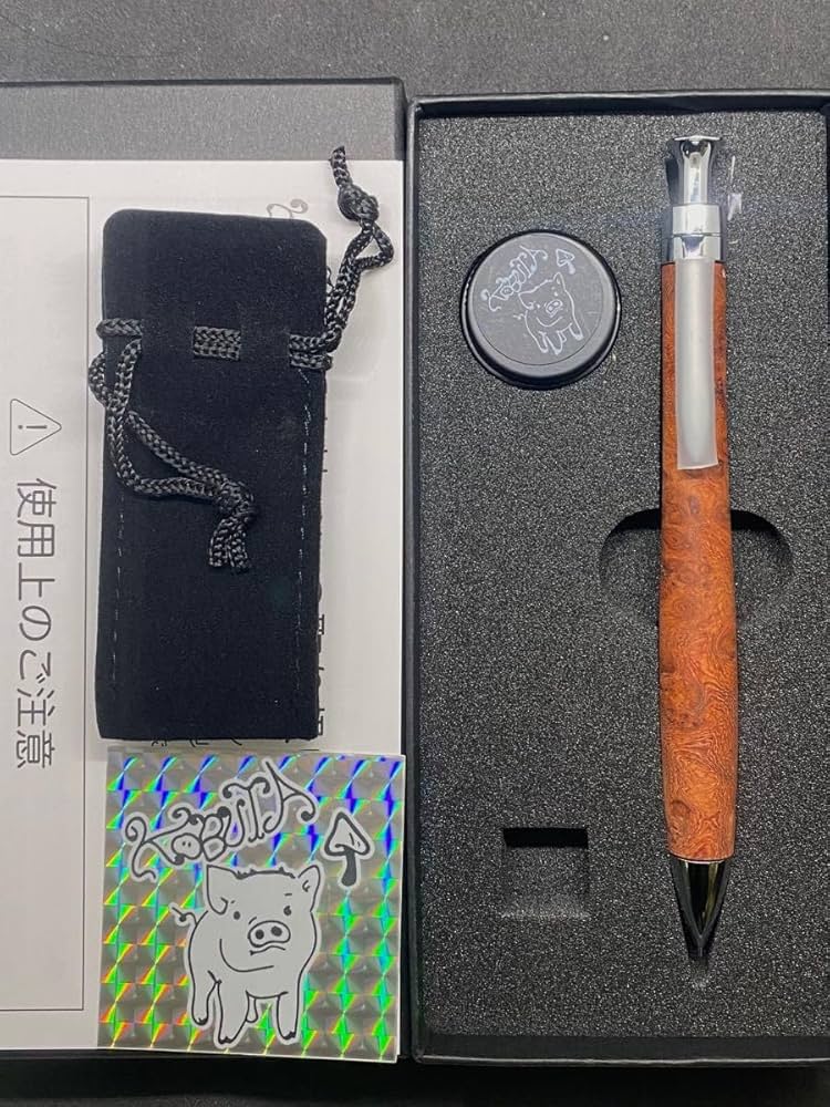 Amazon.co.jp: こぶた工房シャープペンシル 極上花梨瘤0.5mm