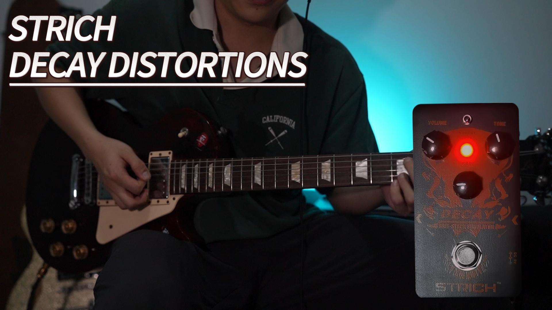 Amazon | STRICH エフェクター ディストーション DECAY Distortion 2
