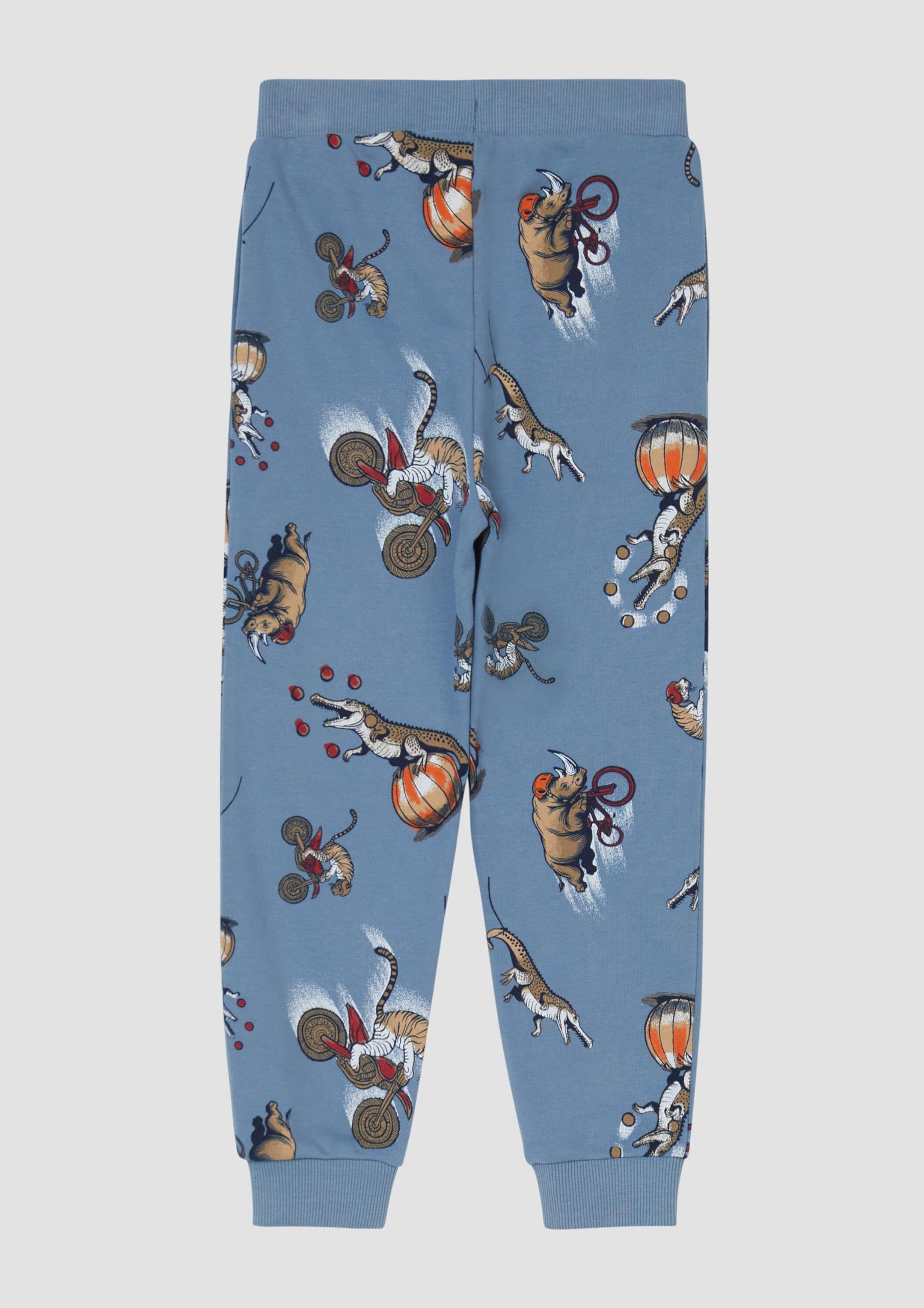 s.Oliver Jogginghose mit angedeutetem Tunnelzug und All-Over-Print