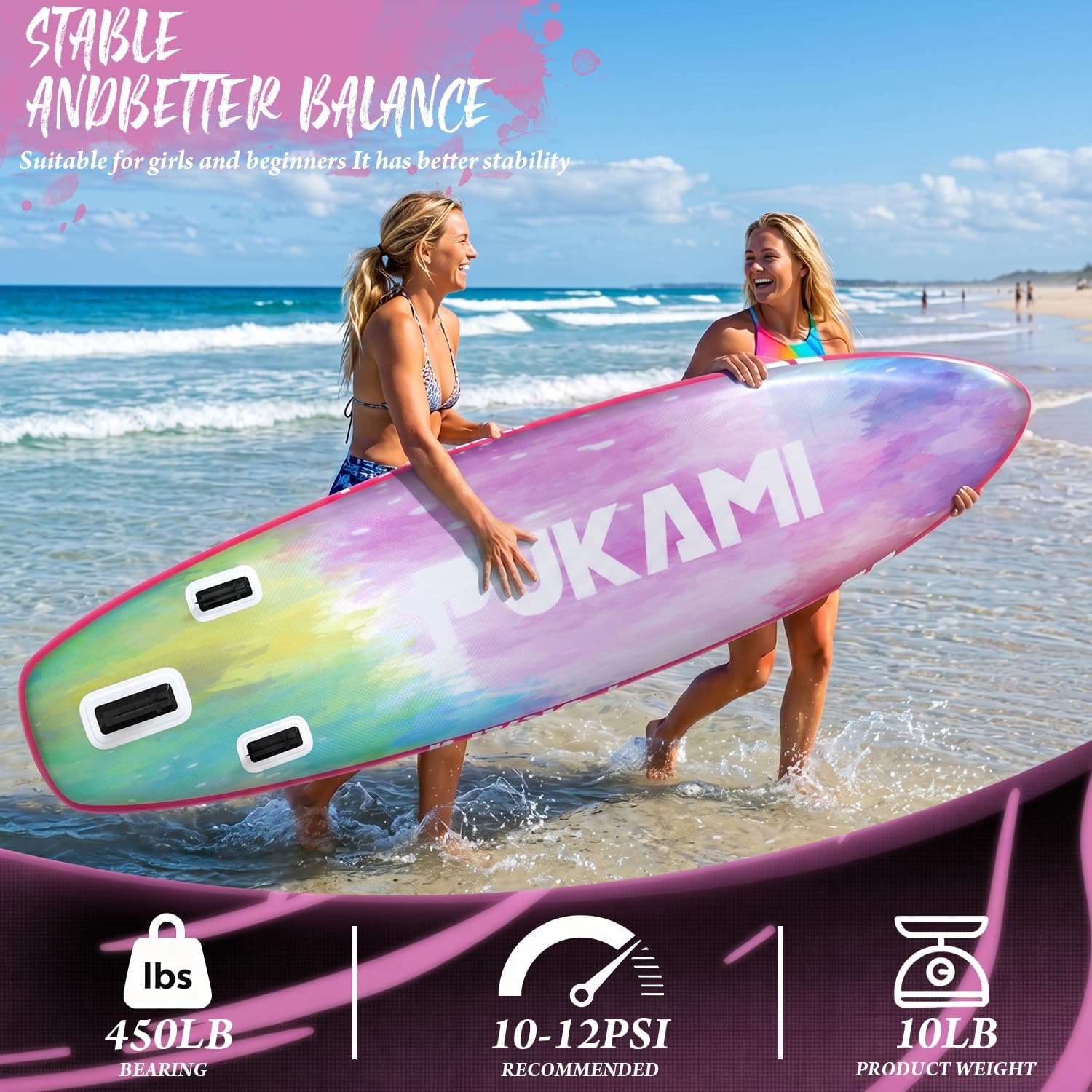 11'1" x 33" Inflatable Stand Up Paddle Board