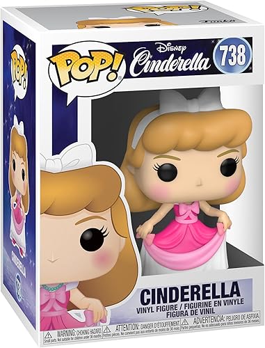 Funko Pop! Disney: Cenicienta - Cenicienta con vestido rosa